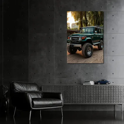 Toyota Land Cruiser Green Off Road Classic