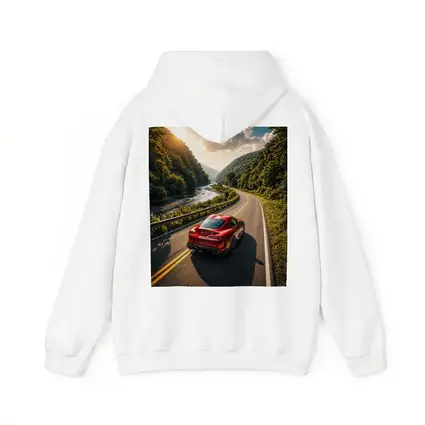 Toyota Supra Red Sports Car Mountain Road