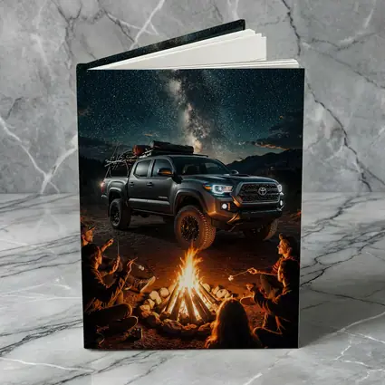 Toyota Tacoma Campfire Night Milky Way