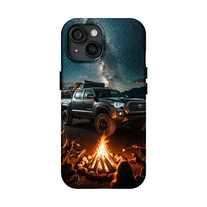Toyota Tacoma Campfire Night Milky Way