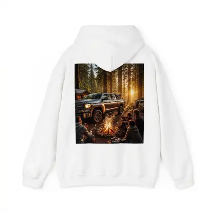 Toyota Tundra Truck Forest Campfire Friends