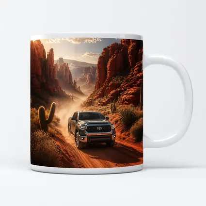 Toyota Tundra Truck Red Rock Canyon Desert