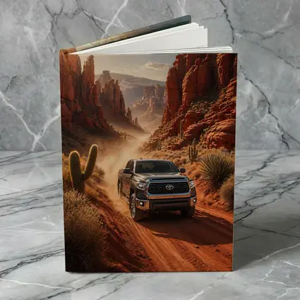 Toyota Tundra Truck Red Rock Canyon Desert