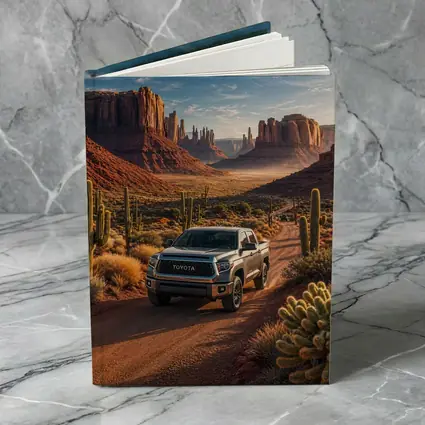 Toyota Tundra Desert Canyon Road Drive