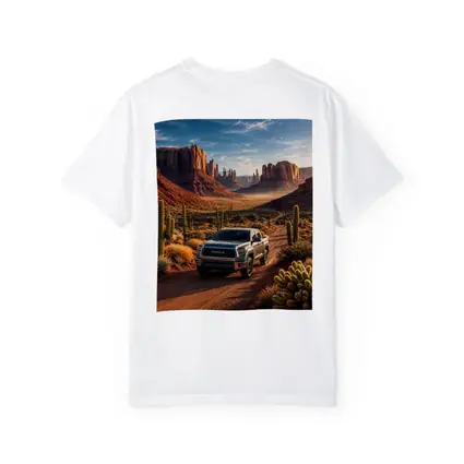 Toyota Tundra Desert Canyon Road Drive