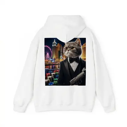 British Shorthair Cat Tuxedo Las Vegas Casino