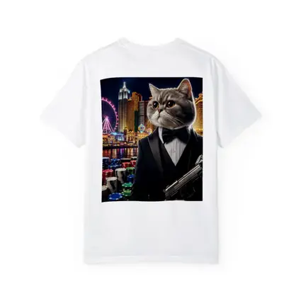 British Shorthair Cat Tuxedo Las Vegas Casino