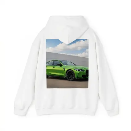 BMW M3 G80 Green Sedan Outdoor