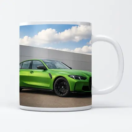 BMW M3 G80 Green Sedan Outdoor
