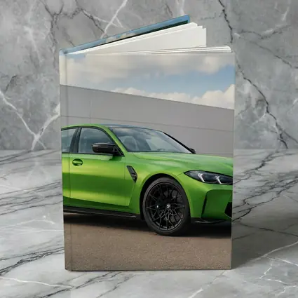 BMW M3 G80 Green Sedan Outdoor