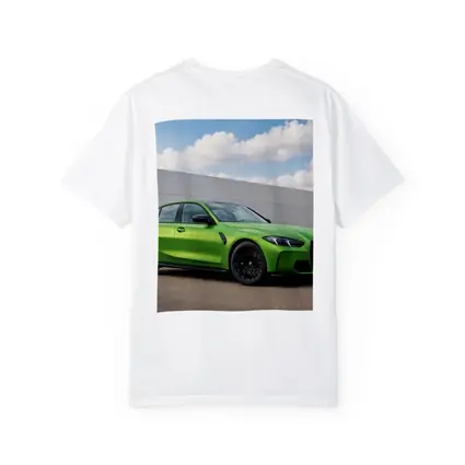 BMW M3 G80 Green Sedan Outdoor