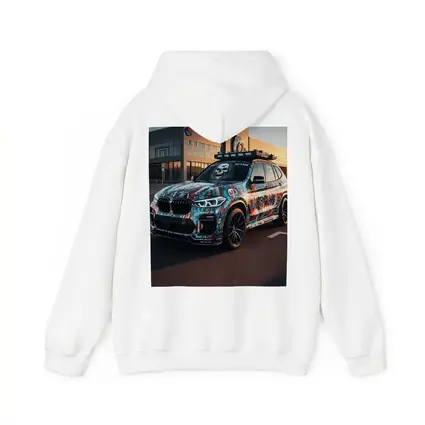 BMW X3 Custom Graffiti Wrap Urban Setting