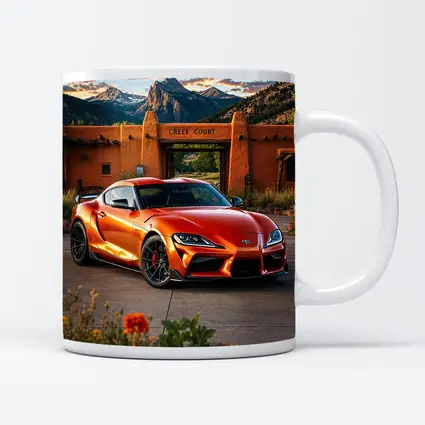 Toyota GR Supra Orange Mountain Adobe Setting