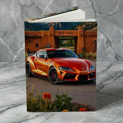Toyota GR Supra Orange Mountain Adobe Setting