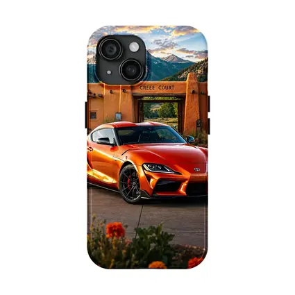Toyota GR Supra Orange Mountain Adobe Setting
