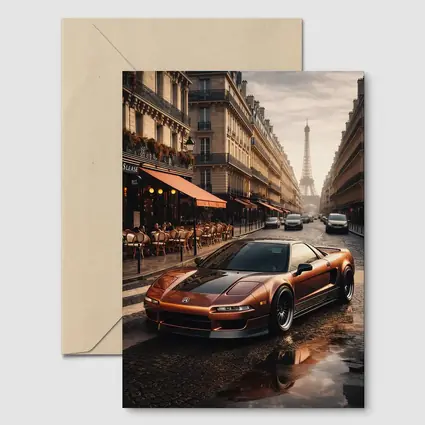 Acura NSX Bronze Streets of Paris