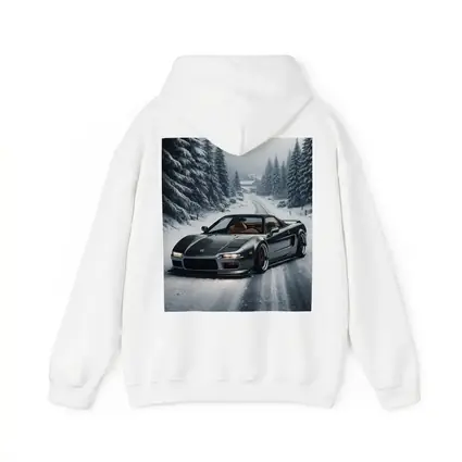 Acura NSX Snow Road Winter Forest