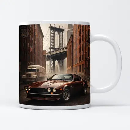 Aston Martin Vantage on New York Street