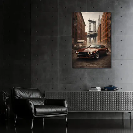 Aston Martin Vantage on New York Street
