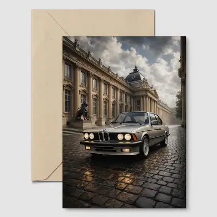 BMW 6 Series Classic Car Cobblestone Palace