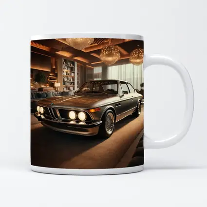 BMW Classic Coupe Luxury Showroom Interior