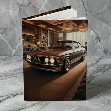 BMW Classic Coupe Luxury Showroom Interior