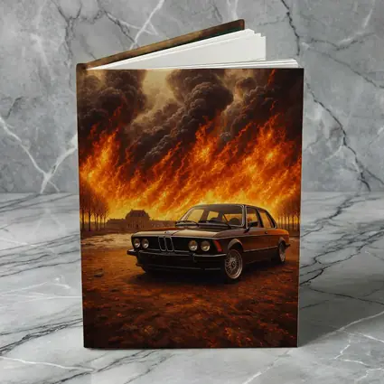BMW E21 3 Series Massive Fire Background