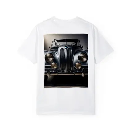 Vintage BMW Classic Car Dark Studio