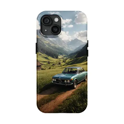 Vintage BMW Classic Car Alpine Valley