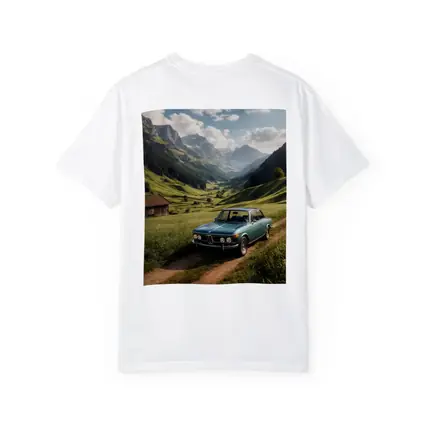 Vintage BMW Classic Car Alpine Valley