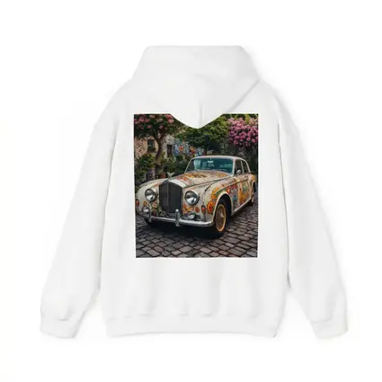 Rolls Royce Silver Cloud Floral Art Cobblestone