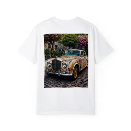 Rolls Royce Silver Cloud Floral Art Cobblestone