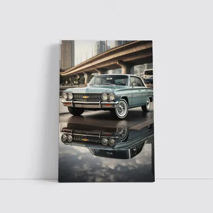 Chevrolet Malibu Classic Reflection City Background
