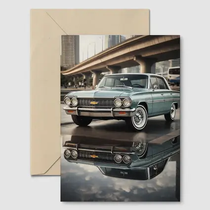 Chevrolet Malibu Classic Reflection City Background