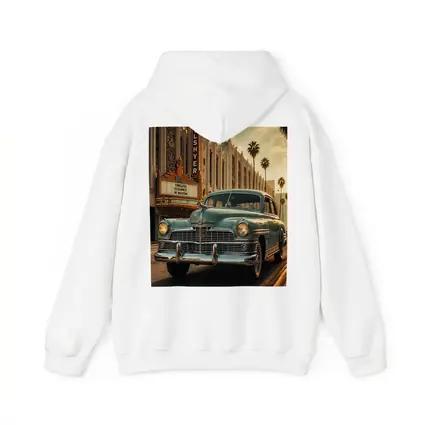 Vintage Chrysler Classic Car Hollywood Street