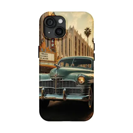 Vintage Chrysler Classic Car Hollywood Street