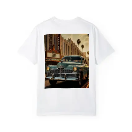Vintage Chrysler Classic Car Hollywood Street