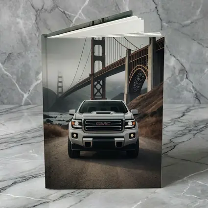 GMC Truck Golden Gate Bridge Foggy