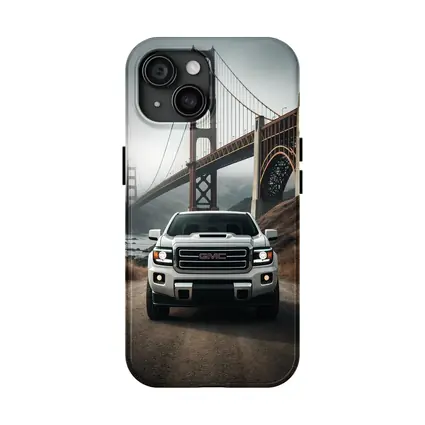 GMC Truck Golden Gate Bridge Foggy