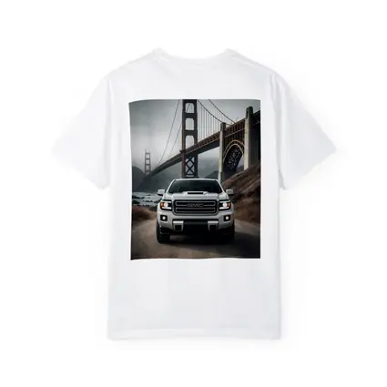 GMC Truck Golden Gate Bridge Foggy