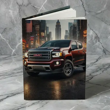 GMC Truck Dark Red New York City