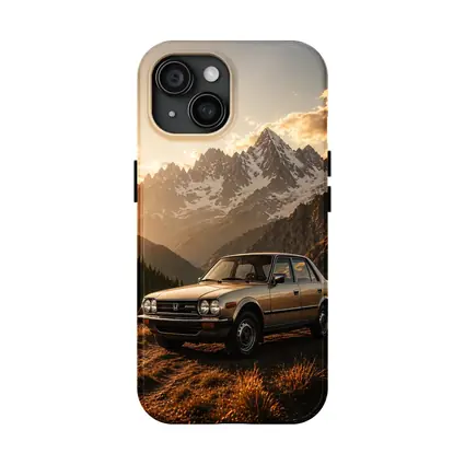 Honda Accord Classic Sedan Mountain Sunset