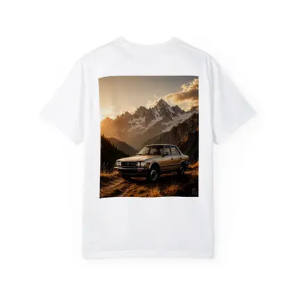 Honda Accord Classic Sedan Mountain Sunset