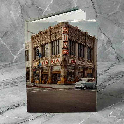 Kia Auto Center Retro Art Deco Building