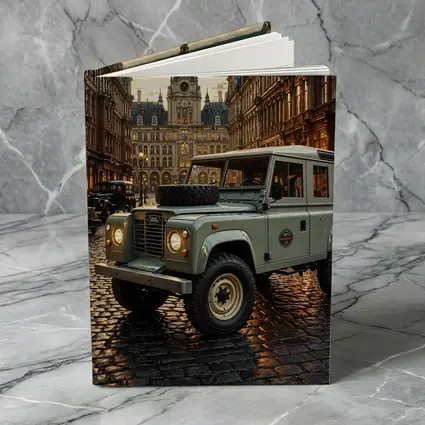 Land Rover Defender Classic European City Street