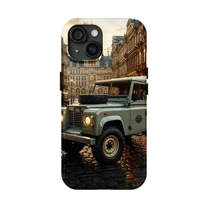 Land Rover Defender Classic European City Street