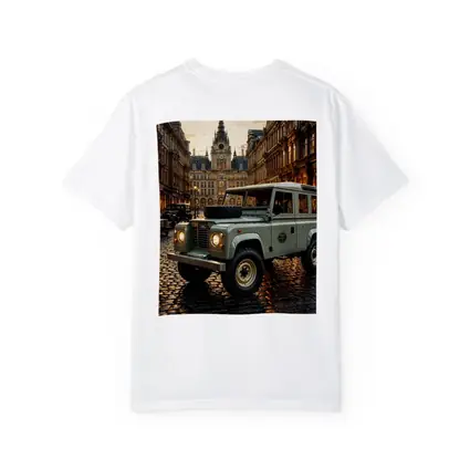 Land Rover Defender Classic European City Street