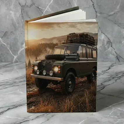 Land Rover Series III Mountain Sunset Drive