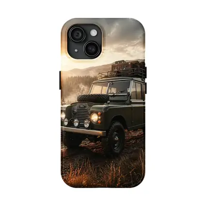 Land Rover Series III Mountain Sunset Drive