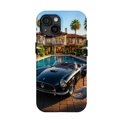 Classic Maserati 3500 GT Poolside Mansion